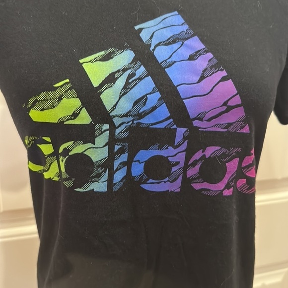 Adidas AMPLIFIER TEE size small shirt sleeve black - Picture 2 of 8